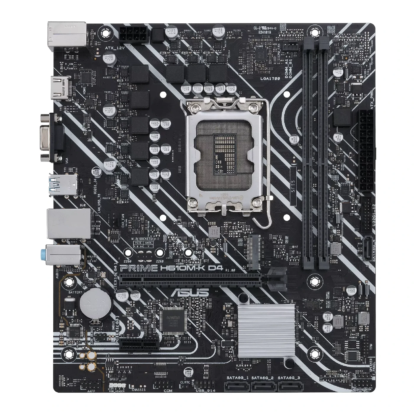 مادربرد ASUS PRIME H610M-K D4