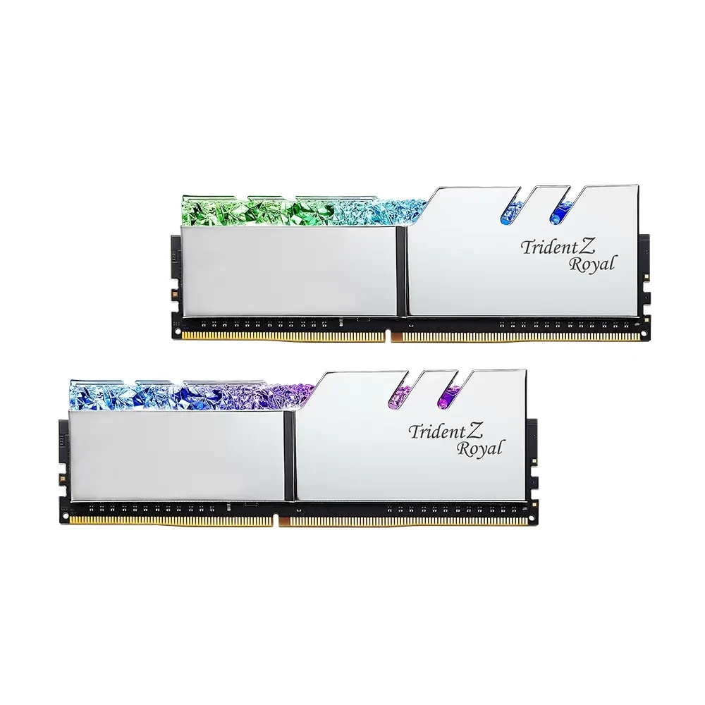 رم G.SKILL Trident Z Royal Silver 8GB 3000Mhz CL16 - دو عددی