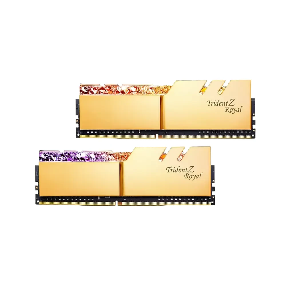 رم G.SKILL Trident Z Royal Gold 8GB 3200Mhz CL16 - دو عددی