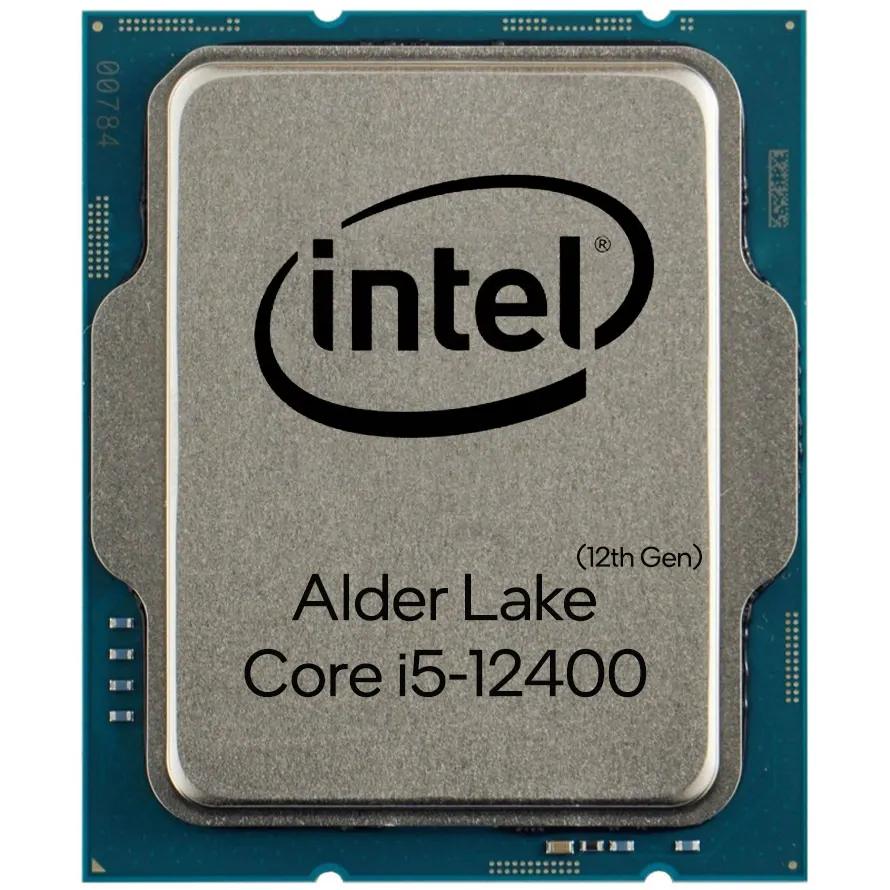 پردازنده Intel Core i5-12400