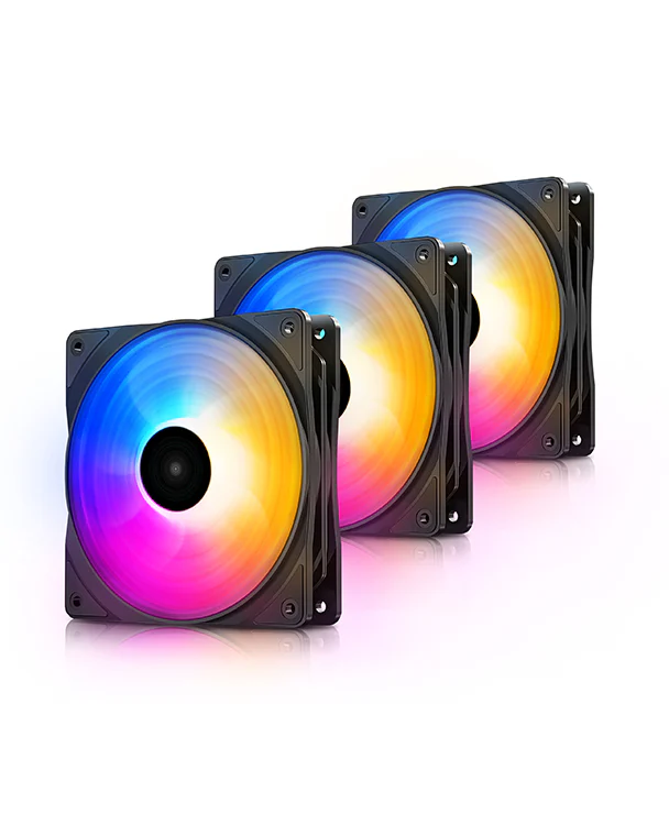 فن کیس DeepCool RF120 FS-3 IN 1 - بسته 3 عددی