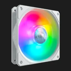 فن کیس CoolerMaster Sickleflow 120 ARGB White Edition - تک عددی