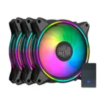 فن کیس MasterFan MF120 Halo 120mm 3in1 ARGB - بسته سه عددی
